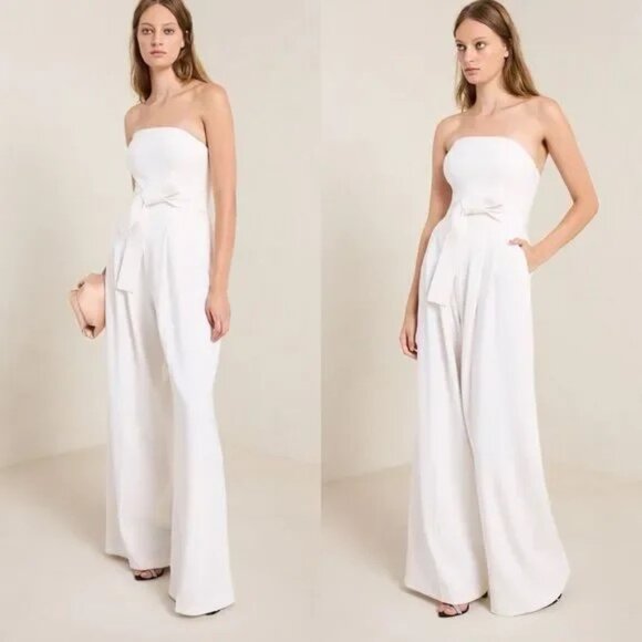 A.L.C Elsie Strapless Jumpsuit - Picture 2 of 4